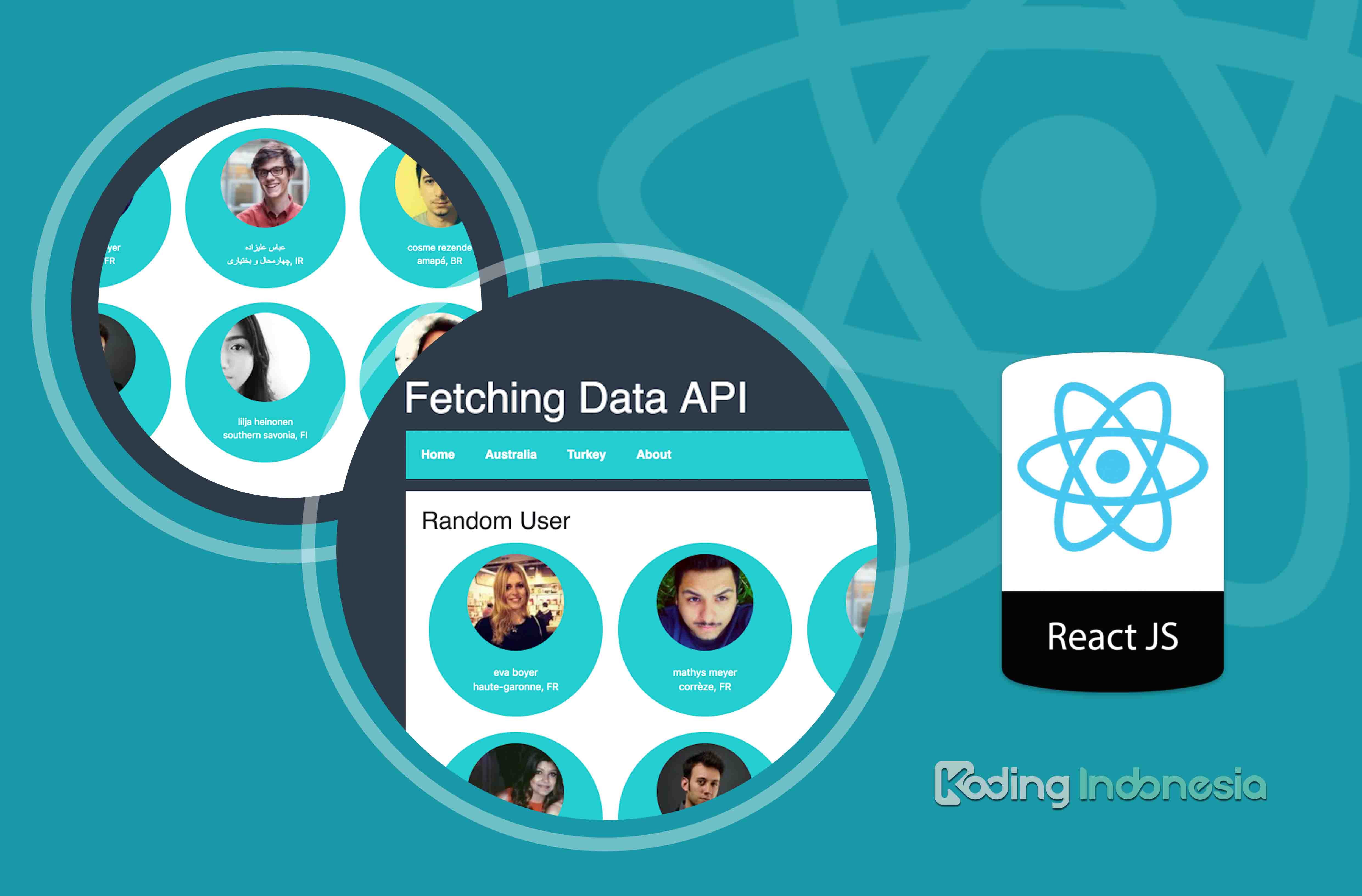 Cara Fetching Data API di ReactJS