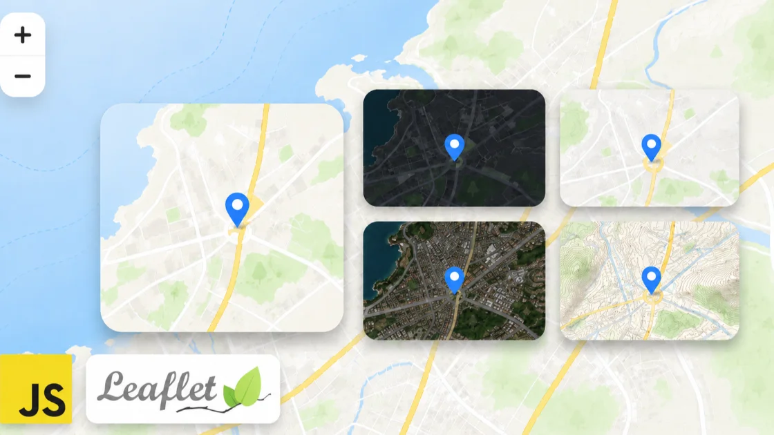 Cara Mengubah Tampilan Peta di Leaflet.js Menggunakan Tile Layer