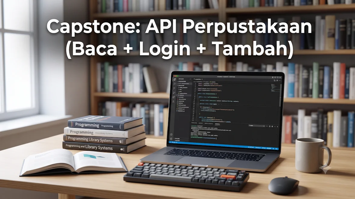 Capstone: API Perpustakaan (Baca + Login + Tambah)