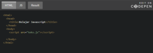Memanggil file javascript di html