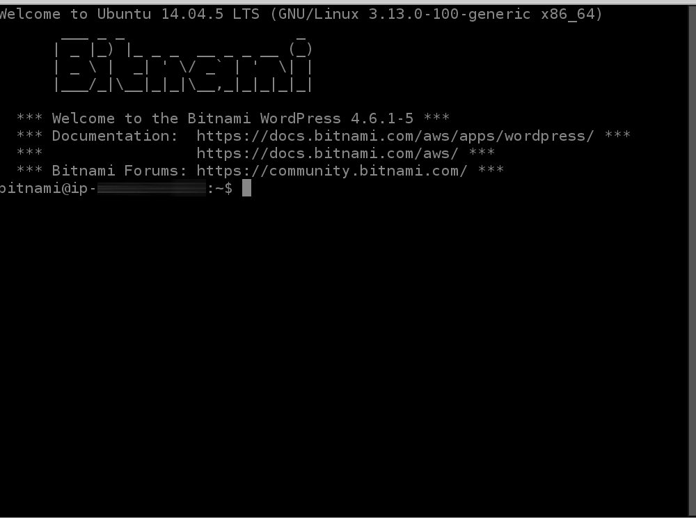 Connect using SSH