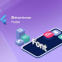 Flutter Design – Instalasi External Package (Font)